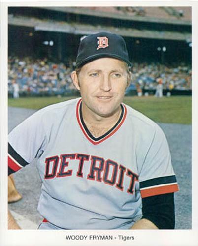 1974 Detroit Tigers Picture Pack B #NNO Woody Fryman Front