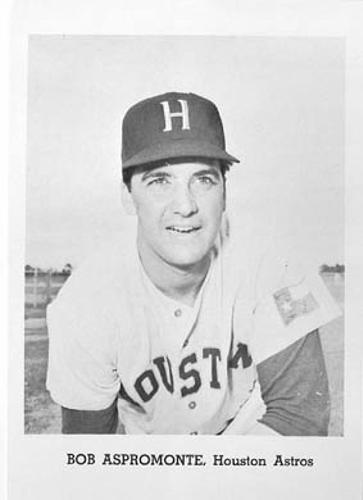 1965 Jay Publishing Houston Astros #NNO Bob Aspromonte Front