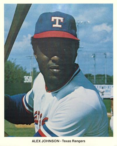 1974 Texas Rangers Picture Pack #NNO Alex Johnson Front