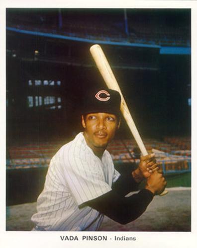 1971 Cleveland Indians Color Picture Pack A #NNO Vada Pinson Front