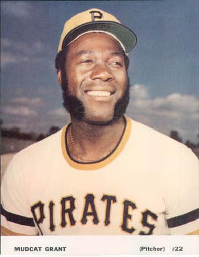 1971 Pittsburgh Pirates Series Y Full Color Prints #NNO Mudcat Grant Front