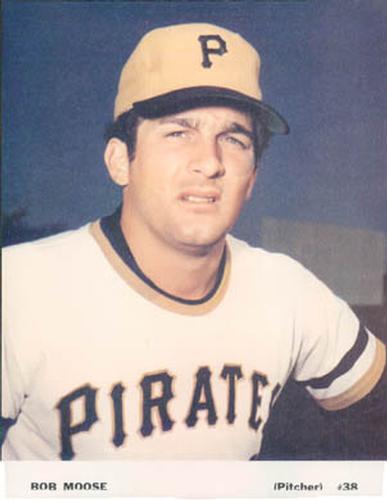 1971 Pittsburgh Pirates Series Y Full Color Prints #NNO Bob Moose Front