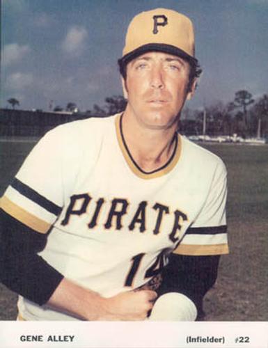 1971 Pittsburgh Pirates Series Z Full Color Prints #NNO Gene Alley Front