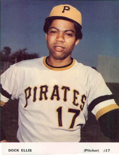 1971 Pittsburgh Pirates Series Z Full Color Prints #NNO Dock Ellis Front