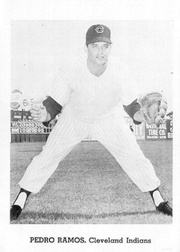 1962 Jay Publishing Cleveland Indians 5x7 Photos #NNO Pedro Ramos Front