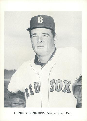 1965 Jay Publishing Boston Red Sox #NNO Dennis Bennett Front
