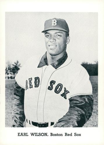 1965 Jay Publishing Boston Red Sox #NNO Earl Wilson Front