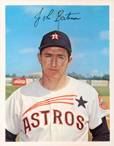 1967 Dexter Press Houston Astros #2 John Bateman Front