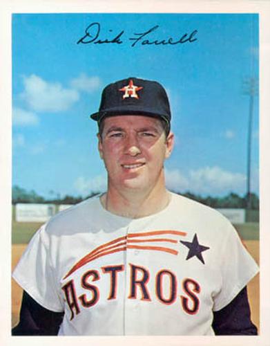 1967 Dexter Press Houston Astros #5 Dick Farrell Front