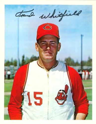 1967 Dexter Press Cleveland Indians #12 Fred Whitfield Front