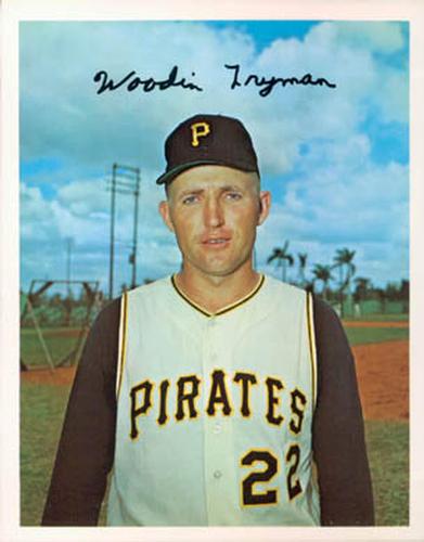 1967 Dexter Press Pittsburgh Pirates #5 Woodie Fryman Front
