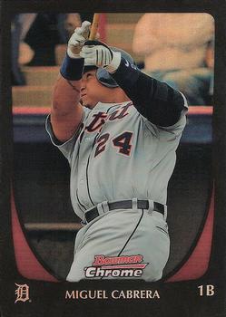 2011 Bowman Chrome #36 Miguel Cabrera Front