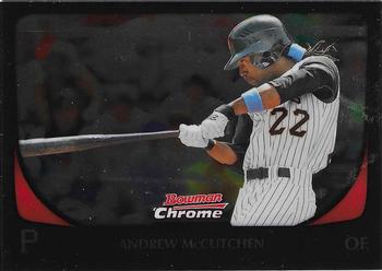 2011 Bowman Chrome #46 Andrew McCutchen Front