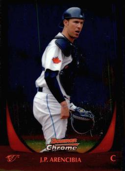2011 Bowman Chrome #56 J.P. Arencibia Front
