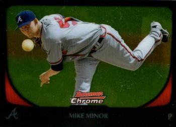 2011 Bowman Chrome #118 Mike Minor Front