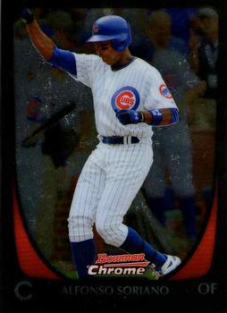 2011 Bowman Chrome #143 Alfonso Soriano Front