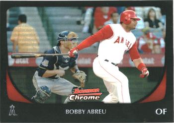 2011 Bowman Chrome #163 Bobby Abreu Front