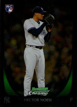 2011 Bowman Chrome #214 Hector Noesi Front
