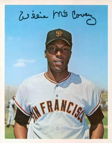 1967 Dexter Press San Francisco Giants #10 Willie McCovey Front
