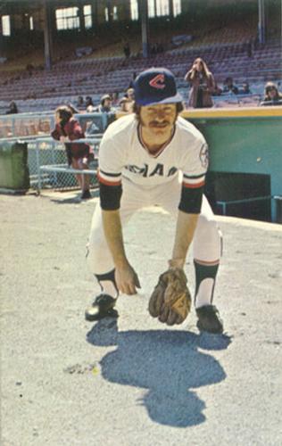 1974 Cleveland Indians Postcards #343 Jack Brohamer Front