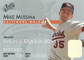 1995 Studio #29 Mike Mussina Front
