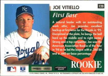 1995 Summit #120 Joe Vitiello Back
