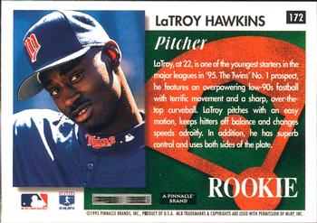 1995 Summit #172 LaTroy Hawkins Back