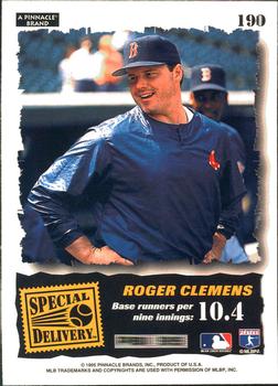 1995 Summit #190 Roger Clemens Back