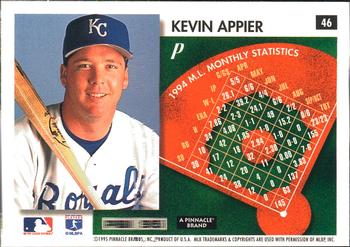 1995 Summit #46 Kevin Appier Back