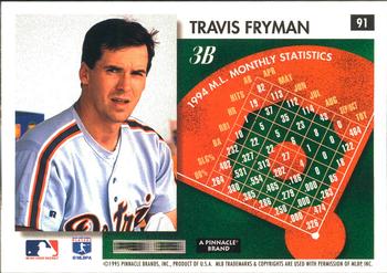 1995 Summit #91 Travis Fryman Back