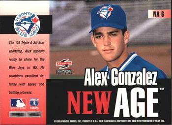1995 Summit - New Age #NA6 Alex Gonzalez Back