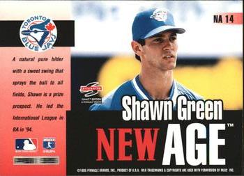 1995 Summit - New Age #NA14 Shawn Green Back