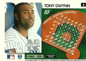 1995 Summit - Nth Degree #6 Tony Gwynn Back