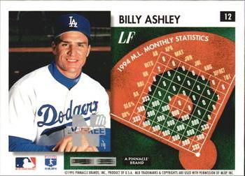 1995 Summit - Nth Degree #12 Billy Ashley Back