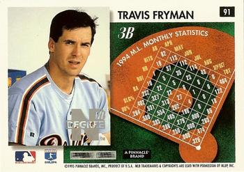 1995 Summit - Nth Degree #91 Travis Fryman Back