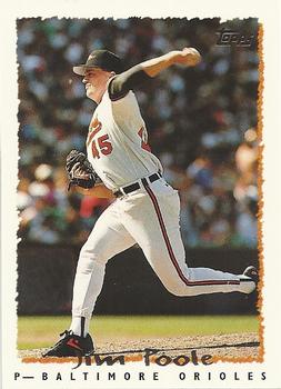 1995 Topps #107 Jim Poole Front
