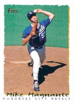1995 Topps #415 Mike Magnante Front