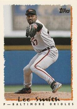 1995 Topps #425 Lee Smith Front