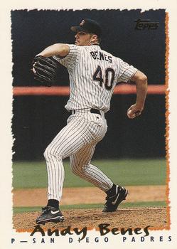 1995 Topps #449 Andy Benes Front