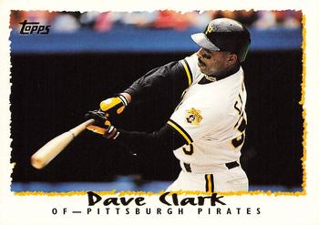 1995 Topps #585 Dave Clark Front