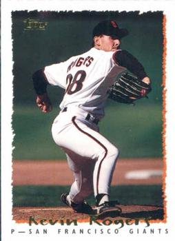 1995 Topps #219 Kevin Rogers Front
