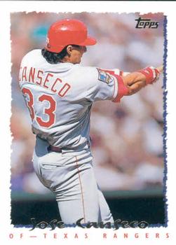 1995 Topps #300 Jose Canseco Front