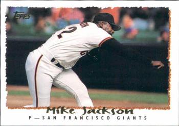 1995 Topps #333 Mike Jackson Front