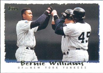 1995 Topps #485 Bernie Williams Front