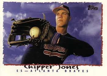 1995 Topps #535 Chipper Jones Front