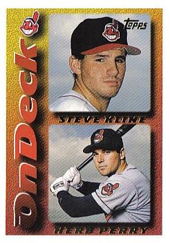 1995 Topps #635 Steve Kline / Herb Perry Front