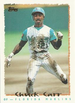 1995 Topps #96 Chuck Carr Front