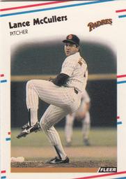 1988 Fleer Classic Miniatures #114 Lance McCullers Front