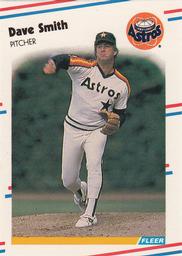 1988 Fleer Classic Miniatures #81 Dave Smith Front