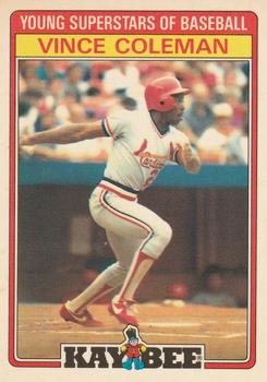 1986 Topps Kay-Bee Young Superstars of Baseball #5 Vince Coleman Front
